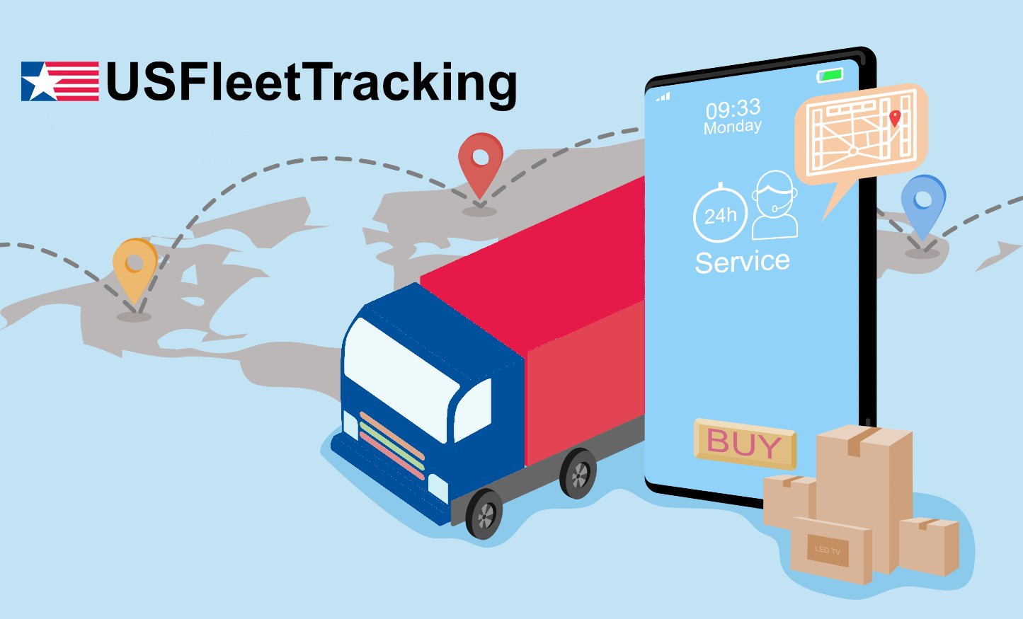 US Fleet Tracking Review, Features and Devices